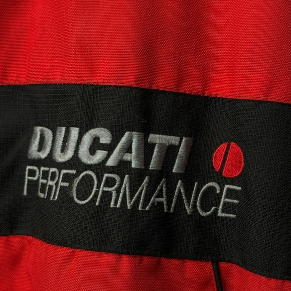 Ducati Corse Performance Mens Waterproof Motorcycle Jacket Removable Padding XL - Picture 5 of 12